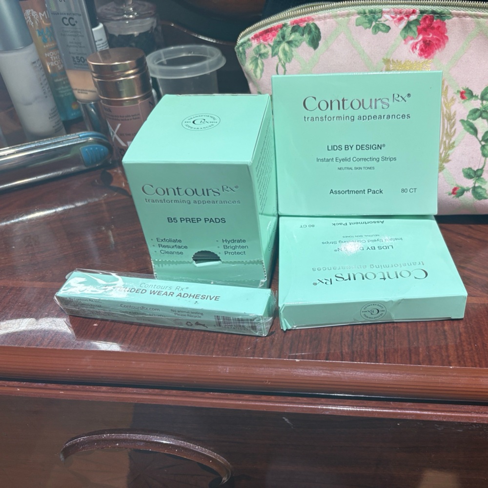 Contours RX Lids By Design Eyelid Adhesive Pads - Mint Green